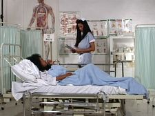 Minka & angelique: the classic hospital scene Minka &