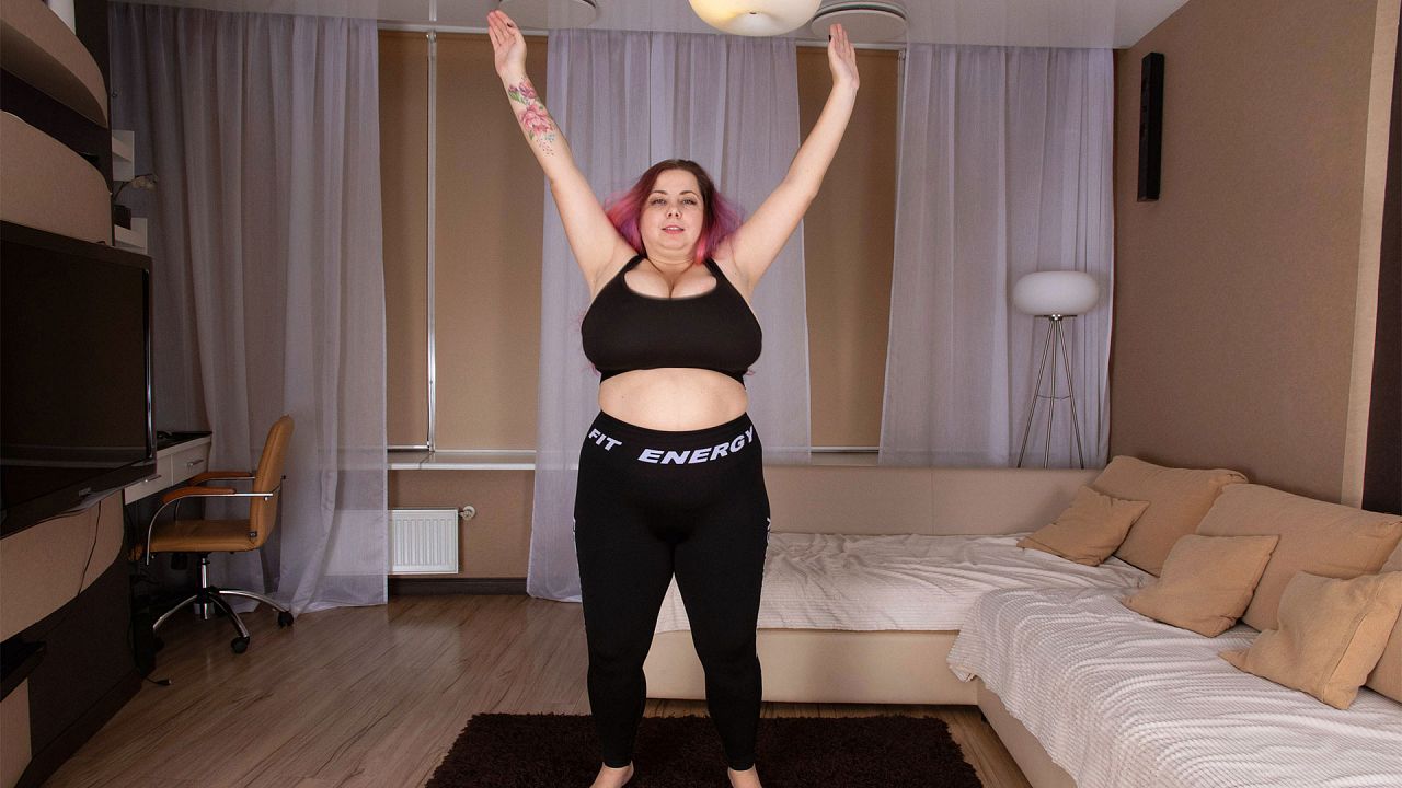 Candy Kat - Solo BBW video