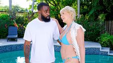 A great cock and a creampie for 70-year-old seka black A